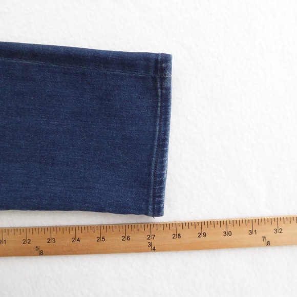 Citizens of Humanity Caia Straight Leg Jeans Regency Wash Size 25 Dark Blue - Picture 6 of 10